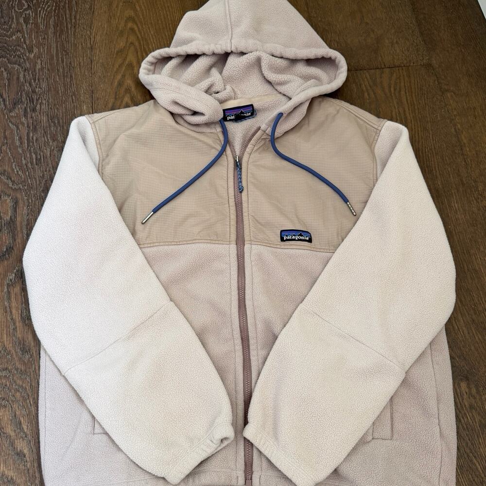 Patagonia Women’s Microdini Fleece Hoodie Zip Up Jacket Sz M - Picture 5 of 9